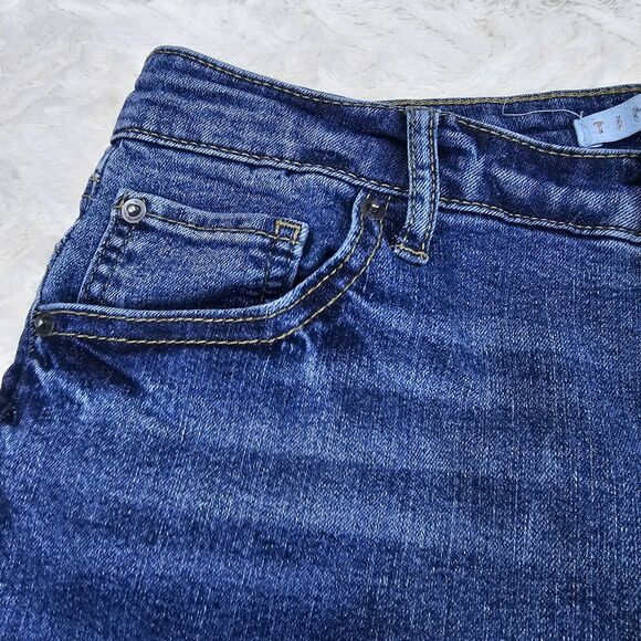 Tinseltown Stretchy Skinny Jeans Dark Wash Women's Size 13 - Picture 3 of 14